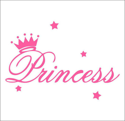 Vijaya enterprises 67 cm Princess Wall Stickers size ( 100x69 cm) Self Adhesive Sticker(Pack of 1)