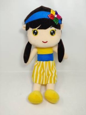 MAURYA Cute Huggable Beautiful Sofia Doll Stuffed Soft Toy for kids/Girls/BIRTHDAY GIFT  - 40 cm(Multicolor, Yellow)