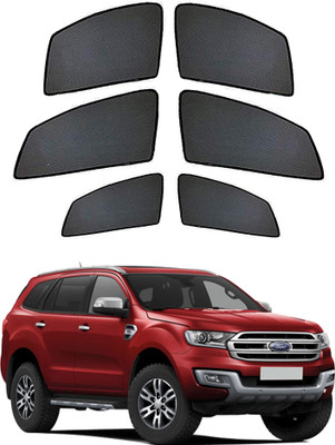PEEPS STORE Side Window Sun Shade For Ford Endeavour(Black)