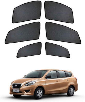 PEEPS STORE Side Window Sun Shade For Datsun Go+(Black)
