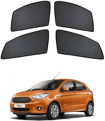 PEEPS STORE Side Window Sun Shade For Ford Aspire(Black)