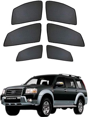 PEEPS STORE Side Window Sun Shade For Ford Endeavour(Black)