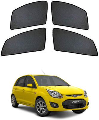 PEEPS STORE Side Window Sun Shade For Ford Figo(Black)