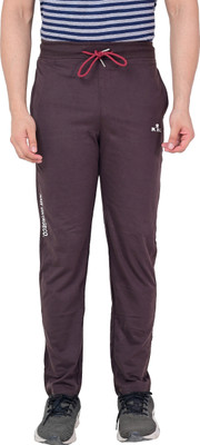 RBL Printed Men Brown Track Pants