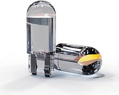 NAKCA T10 W5W LED Parking Light Super Bright White 6000K Lamp (2W, blue, 2 PCS) Interior Light Car LED for GM (2 V, 2 W)(Universal For Car, Universal For Bike, Pack of 2)