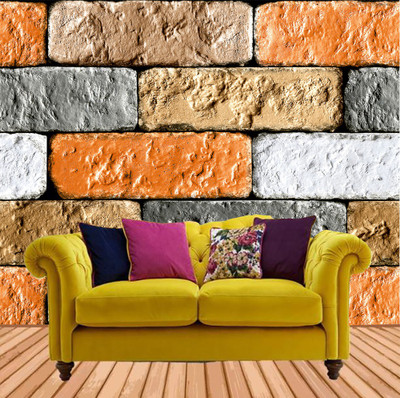 TheBlackstone Architecture Multicolor Wallpaper(127 cm x 40 cm)