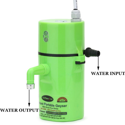 UltinoPro Electro-Meti Instant Mini Geyser 1 L Instant Water Geyser(Green)
