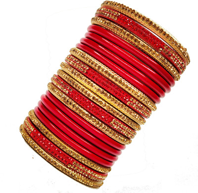 Lahthi Wala Lac Bangle Set(Pack of 20)