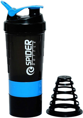 Fit Universal 500 ml Plastic Shaker(Pack of 1, Blue)