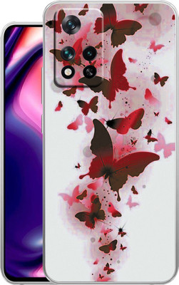 Mitvaa Back Cover for Redmi Mi 11i 5G(Multicolor, Dual Protection, Silicon, Pack of: 1)