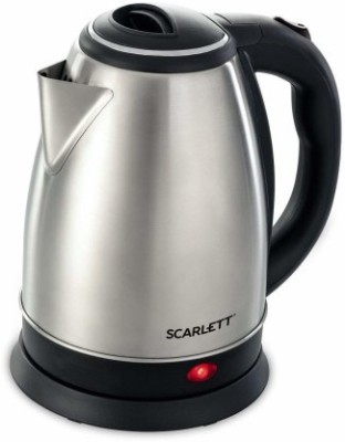 PRATYANG 1500W Electric Kettle 2 Litre, Stainless Steel. Beverage Maker(2 L, Silver , Black)