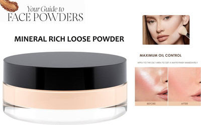 AMOSFIA Ultra fine Compact Loose Powder  Compact(ivory, 30 g)