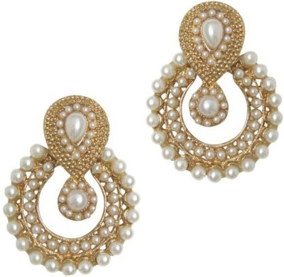 STYYLO FASHION Diva Style Pearl Alloy Drops & Danglers