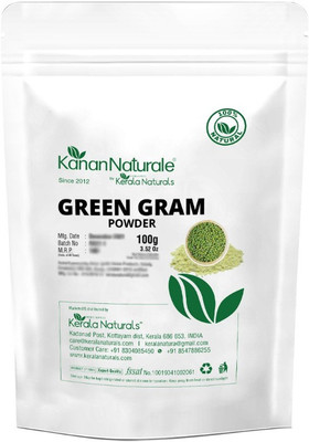 Kerala Naturals Green Gram Powder 200 gm (100gm x 2 Packs)(200 g)