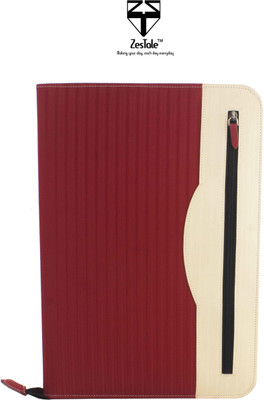 ZesTale Professional leatherette File Folder/Document Holder(20 Leafs) (Set Of 1)(Set Of 1, Multicolor)