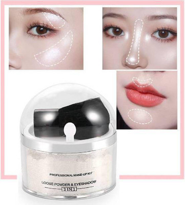 YAWI face & body Best shimmer finish silver highlighter powder  Highlighter(SILVER)