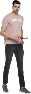 PEOPLE Skinny Men Black Jeans