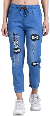 insha fashion Jogger Fit Women Light Blue Jeans