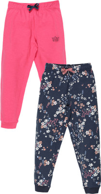Plum Tree Track Pant For Girls(Multicolor, Pack of 2)