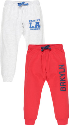 Plum Tree Track Pant For Boys(Multicolor, Pack of 2)