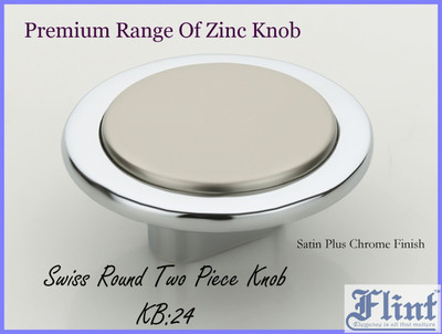 Flint FL : KB : 24 BIG Zinc Cabinet/Drawer Handle(Silver Pack of 1)