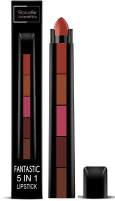 LARA KOSSLER Superb Matte Lipstick 5 in 1(Multicolor, 30 g)
