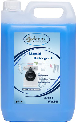 javiro Liquid Detergent 5 Liter, Suitable for Top-Load & Front Load Machine & Hand Wash Blossom Liquid Detergent(5000 ml)