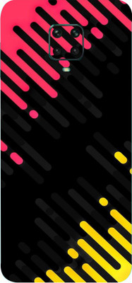 AsSkin Poco M2 Pro Mobile Skin(Ultra Super Abstract Lines With High Matte Finish.)