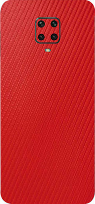 AsSkin Poco M2 Pro, poco m2 pro Mobile Skin(Ultra Super Red Carbon Fiber With High Matte Finish..,)
