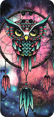 AsSkin Poco M2 Pro, poco m2 pro Mobile Skin(Ultra Super Pink Owl With High Matte Finish.)