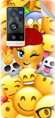 Snooky Vivo X60t Pro Plus Mobile Skin(Yellow)