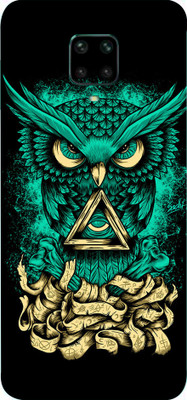AsSkin Poco M2 Pro, poco m2 pro Mobile Skin(Ultra Super Angry Owl With High Matte Finish.)