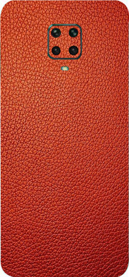 AsSkin Poco M2 Pro Mobile Skin(Ultra Super Red Leather With High Matte Finish.)