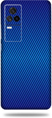 Satisfactory Iqoo 7 Legend Mobile Back Skin Mobile Skin(Blue)