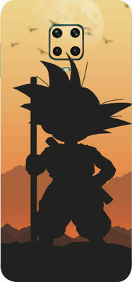 AsSkin Poco M2 Pro Mobile Skin(Ultra Super Goku Sunset With High Matte Finish.)