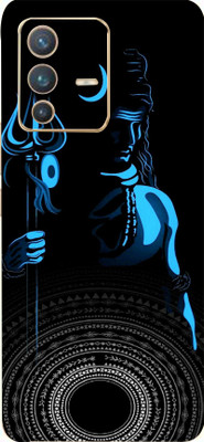 Mclaxa Shiv Shakti Vivo V23 pro Back Mobile Skin, Shiv Shakti Mobile Skin(Shiv Shakti Skin With Super Matte Finish)