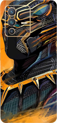 Mclaxa Golden Panthor Vivo V23 pro Back Mobile Skin, Golden Panthor Mobile Skin(Golden Panthor Skin With Super Matte Finish)