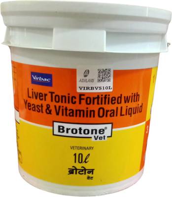 ADILAID Brotone Liver Tonic with Yeast and Vitamin For Small & Large Pets Animals Pet Health Supplements