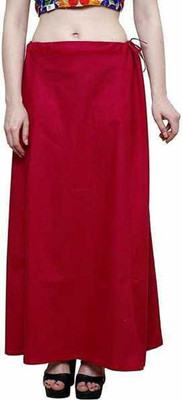 SHARANYA FASHIONS maroon petticoat Pure Cotton Petticoat(Free)
