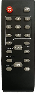 BhalTech HT-1800 Multimedia System Universal Compatible for  Philips Remote Controller(Black)