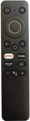 BhalTech 4K LED LCD Smart TV Universal with Compatible for  Led TV Realme Remote Controller(Black)