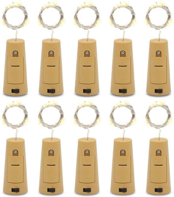 CEELIGHT 20 LEDs 2 m Yellow Steady String Rice Lights(Pack of 1)