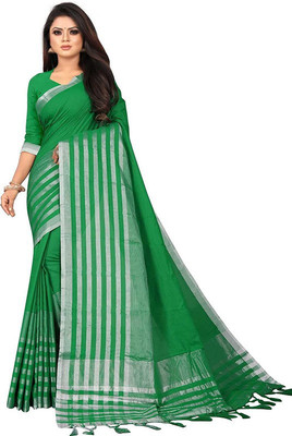Divastri Printed Bollywood Art Silk Saree(Green)
