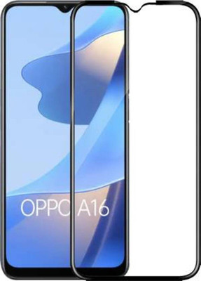 SRT Edge To Edge Tempered Glass for Oppo A16(Pack of 1)