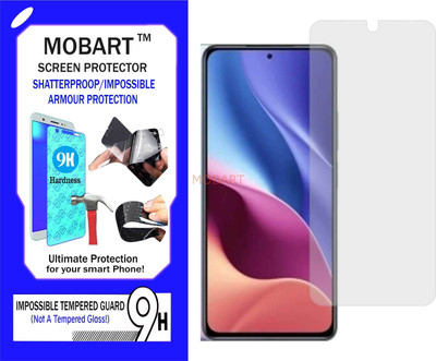 MOBART Impossible Screen Guard for XIAOMI POCO F3 M2012K11AG(Pack of 1)