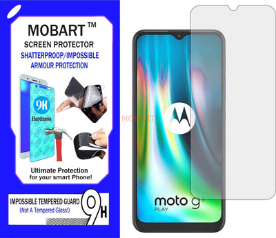 MOBART Impossible Screen Guard for MOTOROLA MOTO G9 PLAY(Pack of 1)