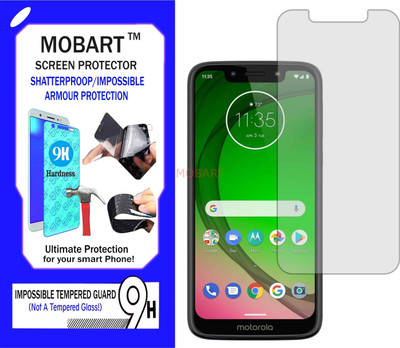 MOBART Impossible Screen Guard for MOTOROLA MOTO G7 PLAY(Pack of 1)