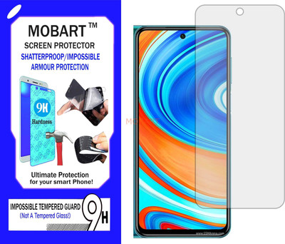 MOBART Impossible Screen Guard for MI NOTE 9 PRO MAX(Pack of 1)