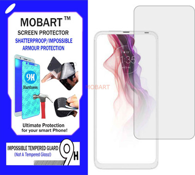 MOBART Impossible Screen Guard for MOTO ONE FUSION PLUS(Pack of 1)