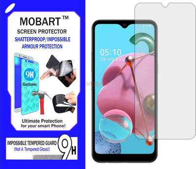 MOBART Impossible Screen Guard for LG Q51(Pack of 1)